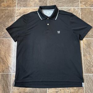 Champs Sports Men's Golf Polo Shirt Size Large Black